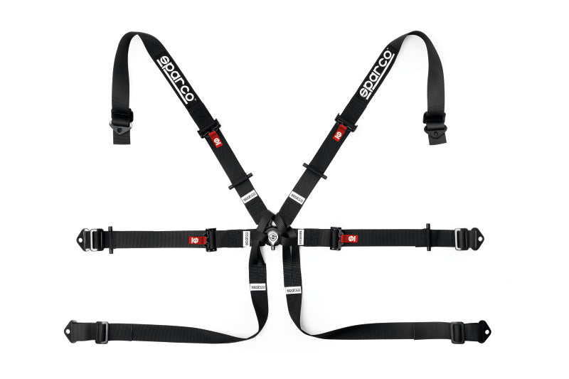 Sparco BELT 6 PNT 2in FORMULA BLK SPARCO Seat Belts & Harnesses  AXOPROS