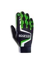 Sparco Gloves Hypergrip+ 10 Black/Green SPARCO Racing Gloves  AXOPROS