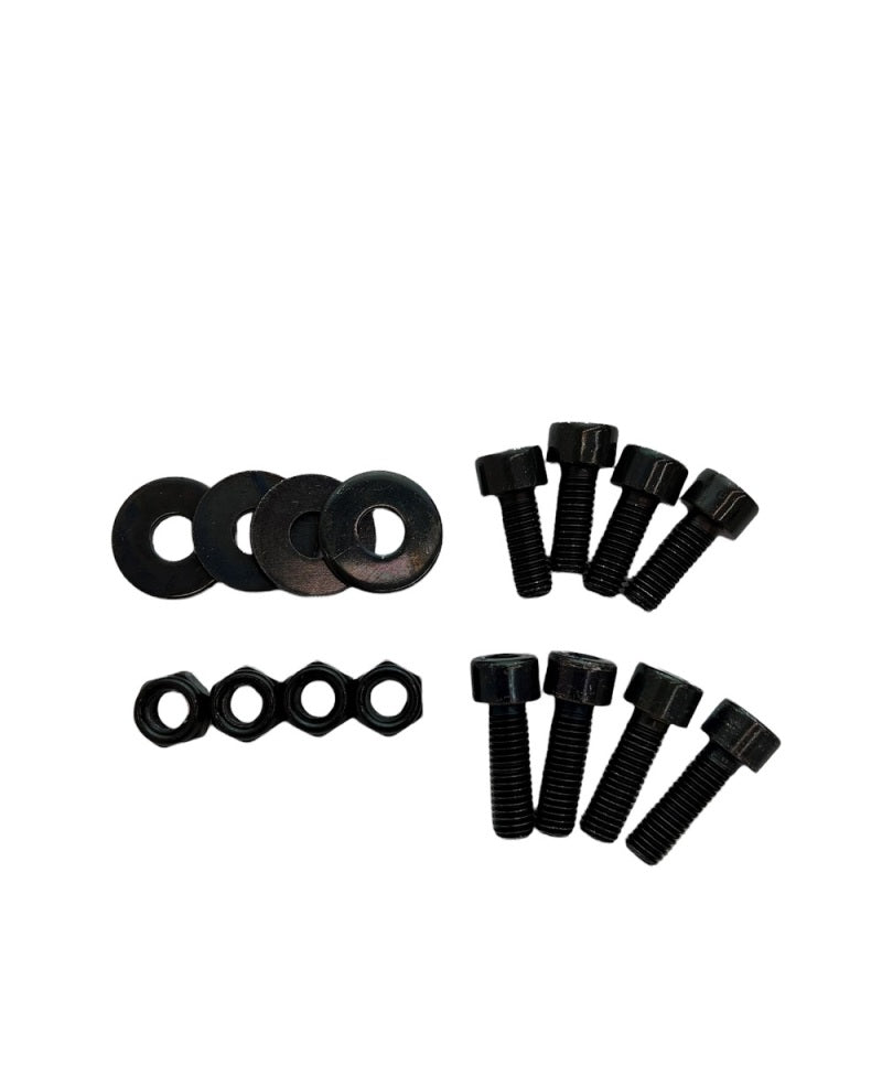 Sparco Seat Hardware Spacer Kit Bottom Mount - Black Zinc SPARCO Seat Brackets & Frames  AXOPROS