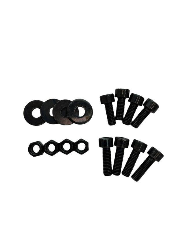 Sparco Seat Hardware Spacer Kit Bottom Mount - Black Zinc SPARCO Seat Brackets & Frames  AXOPROS