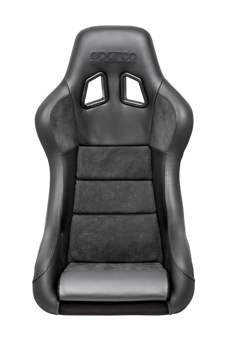 Sparco Seat QRT Performance Leather/Alcantara Black (Must Use Side Mount 600QRT) SPARCO Race Seats  AXOPROS