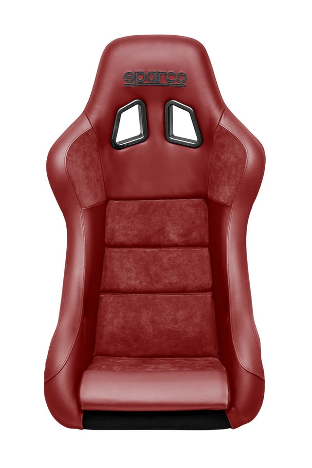 Sparco Seat QRT Performance Leather/Alcantara Red (Must Use Side Mount 600QRT) SPARCO Race Seats  AXOPROS