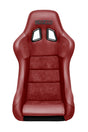 Sparco Seat QRT Performance Leather/Alcantara Red (Must Use Side Mount 600QRT) SPARCO Race Seats  AXOPROS