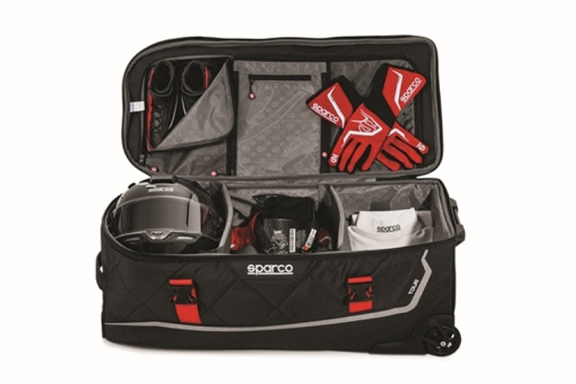 Sparco Tour Bag Martini-Racing Black/Red SPARCO Bags - Backpacks  AXOPROS
