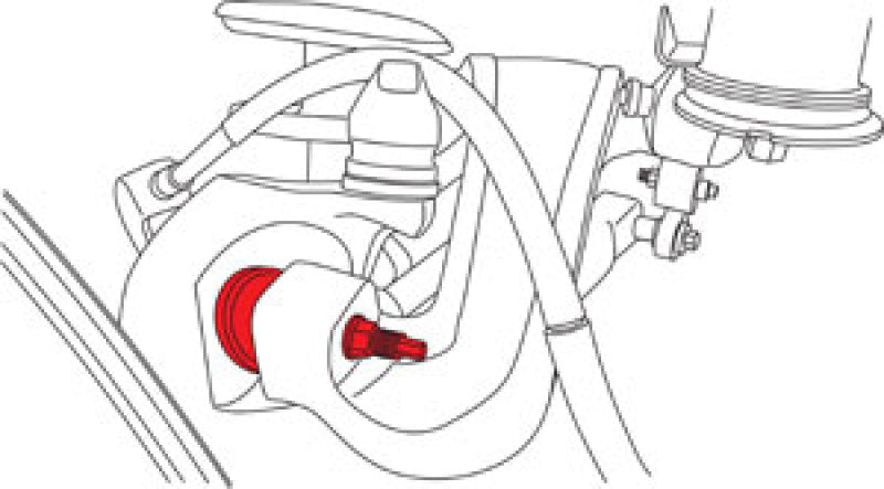 SPC Performance 05-07 Ford Five Hundred / 08-09 Ford Taurus Rear Upper Ball Joint SPC Performance Ball Joints  AXOPROS