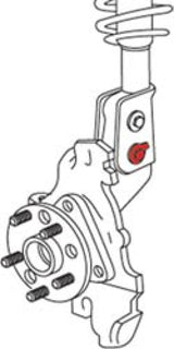 SPC Performance 12+ Scion FR-S / 12+ Subaru BRZ EZ Cam Bolts (Pair) SPC Performance Alignment Kits  AXOPROS