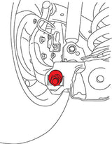 SPC Performance 13-22 Acura ILX / 06-15 Honda Civic Rear Toe CAM Bolt SPC Performance Camber Kits  AXOPROS