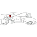 SPC Performance 16-21 Honda Civic Rear Toe Cam Kit SPC Performance Camber Kits  AXOPROS