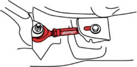 SPC Performance 88-00 Honda Civic/90-01 Acura Integra Pro Series Rear Toe Adjusters SPC Performance Camber Kits  AXOPROS