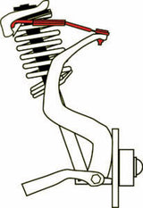 SPC Performance 90-97 Honda Accord/96-98 Acura TL Rear EZ Arm XR Adjustable Control Arm w/Ball Joint SPC Performance Control Arms  AXOPROS