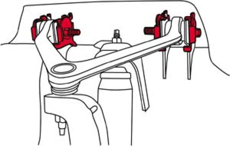 SPC Performance DODGE CAS/CAM ADJ (PR) SPC Performance Camber Kits  AXOPROS