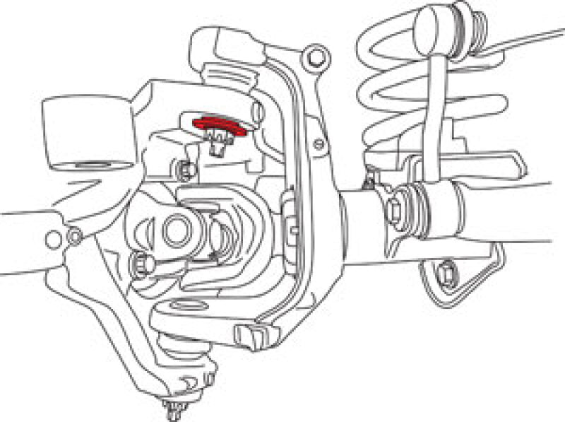 SPC Performance Jeep 1 Deg. Camber Sleeve SPC Performance Camber Kits  AXOPROS