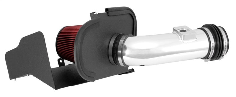 Spectre 03-07 Ford SD V8-6.7L DSL Air Intake Kit - Polished w/Red Filter Spectre Cold Air Intakes  AXOPROS