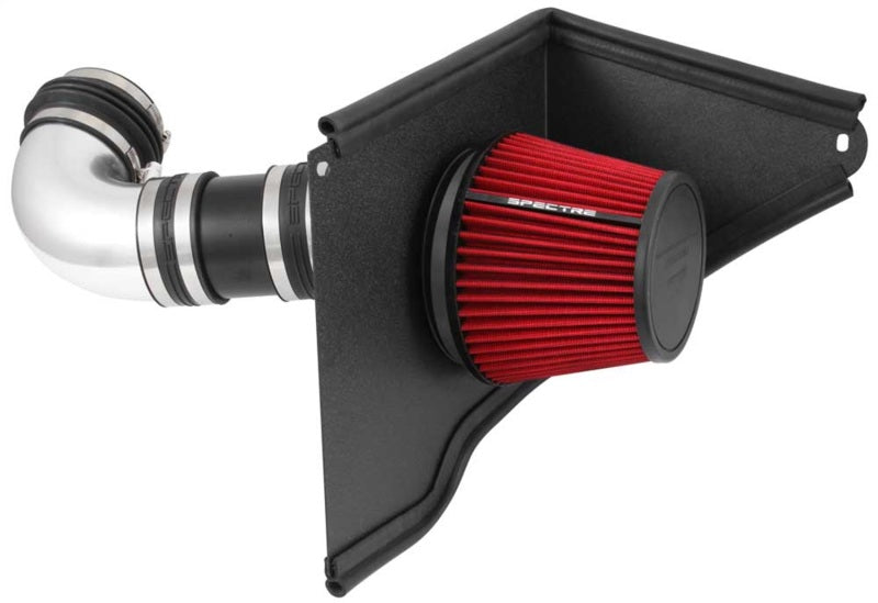 Spectre 08-09 Pontiac G8 V8-6.0/6.2L F/I Air Intake Kit - Polished w/Red Filter Spectre Cold Air Intakes  AXOPROS