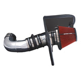 Spectre 08-09 Pontiac G8 V8-6.0L F/I Air Intake Kit - Clear Anodized w/Red Filter Spectre Cold Air Intakes  AXOPROS