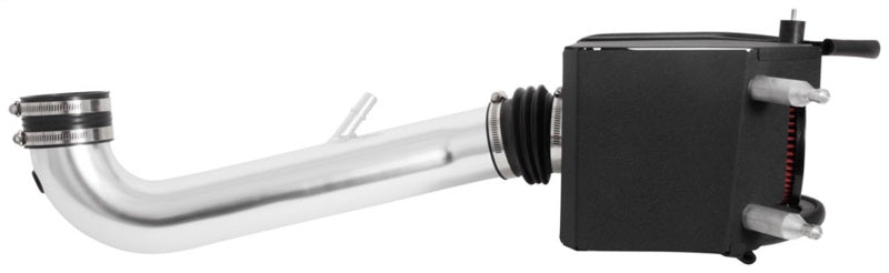 Spectre 2018 Jeep Wrangler V6-3.6L F/I Air Intake Kit - Polished w/Red Filter Spectre Cold Air Intakes  AXOPROS