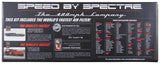 Spectre 99-07 GM Truck V8-4.8/5.3/6.0L F/I Air Intake Kit - Clear Anodized w/Red Filter Spectre Cold Air Intakes  AXOPROS