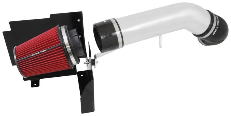 Spectre 99-07 GM Truck V8-4.8/5.3/6.0L F/I Air Intake Kit - Clear Anodized w/Red Filter Spectre Cold Air Intakes  AXOPROS
