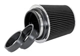Spectre Adjustable Conical Air Filter 5-1/2in. Tall (Fits 3in. / 3-1/2in. / 4in. Tubes) - Black Spectre Air Filters - Universal Fit  AXOPROS