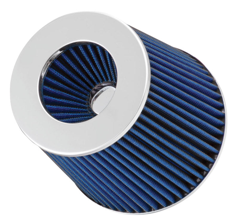 Spectre Adjustable Conical Air Filter 5-1/2in. Tall (Fits 3in. / 3-1/2in. / 4in. Tubes) - Blue Spectre Air Filters - Universal Fit  AXOPROS