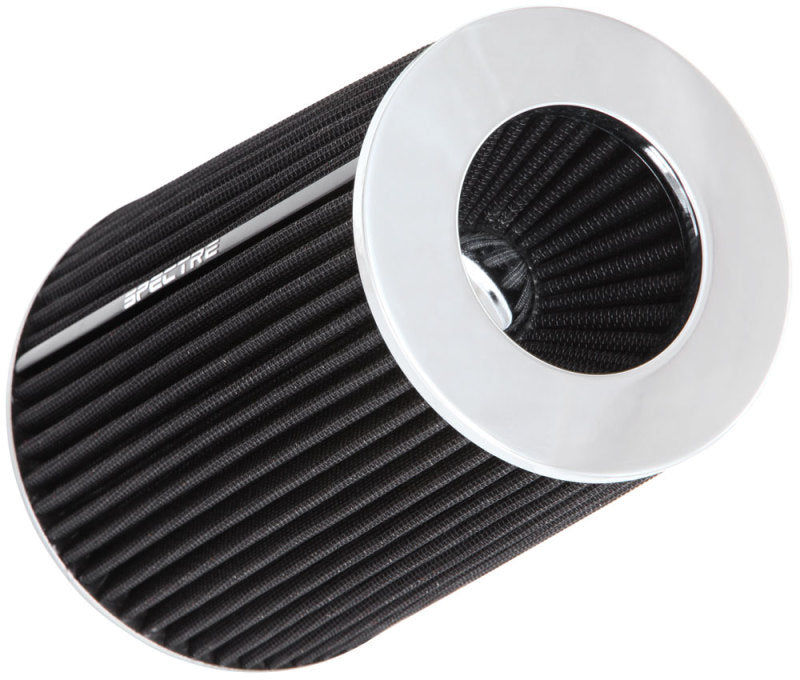 Spectre Adjustable Conical Air Filter 9-1/2in. Tall (Fits 3in. / 3-1/2in. / 4in. Tubes) - Black Spectre Air Filters - Universal Fit  AXOPROS