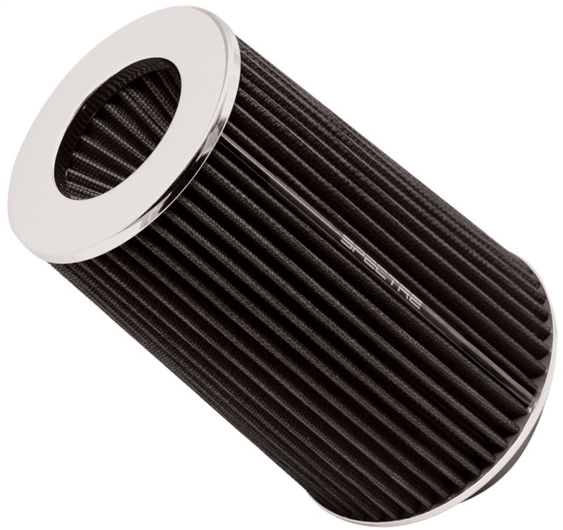 Spectre Adjustable Conical Air Filter 9-1/2in. Tall (Fits 3in. / 3-1/2in. / 4in. Tubes) - Black Spectre Air Filters - Universal Fit  AXOPROS