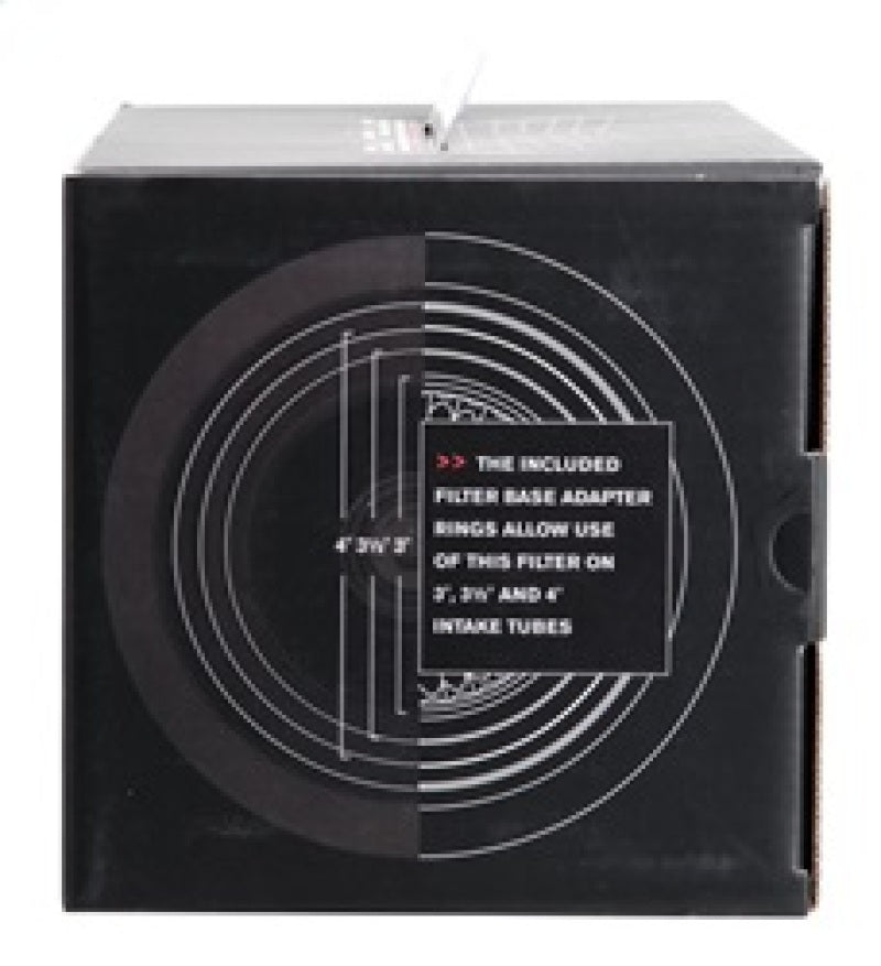 Spectre Adjustable Conical Air Filter 9-1/2in. Tall (Fits 3in. / 3-1/2in. / 4in. Tubes) - Blue Spectre Air Filters - Universal Fit  AXOPROS