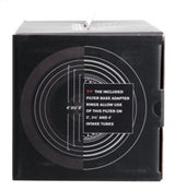 Spectre Adjustable Conical Air Filter 9-1/2in. Tall (Fits 3in. / 3-1/2in. / 4in. Tubes) - Red Spectre Air Filters - Universal Fit  AXOPROS