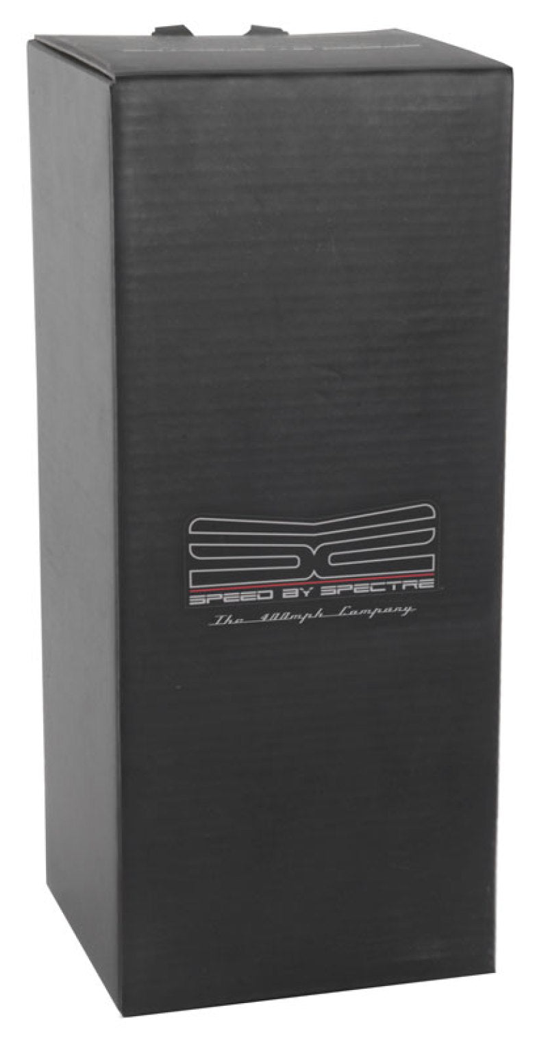 Spectre Air Duct Hose Kit 4in. OD (41in. Ducting / 2 Threaded PVC Couplers) - Black Spectre Air Intake Components  AXOPROS