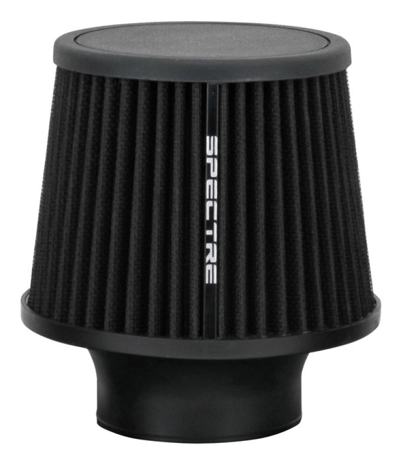 Spectre Conical Air Filter 3in. Flange ID / 6in. Base OD / 6.5in. Height - Black Spectre Air Filters - Universal Fit  AXOPROS