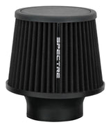 Spectre Conical Air Filter 3in. Flange ID / 6in. Base OD / 6.5in. Height - Black Spectre Air Filters - Universal Fit  AXOPROS