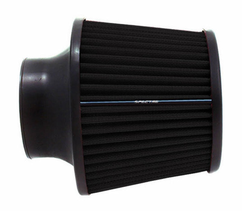 Spectre Conical Air Filter 3in. Flange ID / 6in. Base OD / 6.5in. Height - Black Spectre Air Filters - Universal Fit  AXOPROS