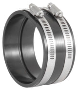 Spectre Coupler 4in. (PVC) - Black Spectre Silicone Couplers & Hoses  AXOPROS