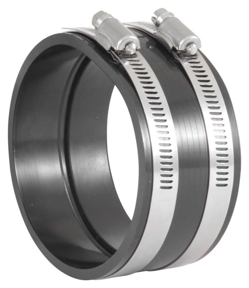 Spectre Coupler 4in. (PVC) - Black Spectre Silicone Couplers & Hoses  AXOPROS