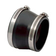 Spectre Coupler/Reducer 4in. to 3.5in. (PVC) - Black Spectre Silicone Couplers & Hoses  AXOPROS