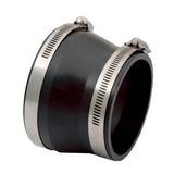 Spectre Coupler/Reducer 4in. to 3.5in. (PVC) - Black Spectre Silicone Couplers & Hoses  AXOPROS
