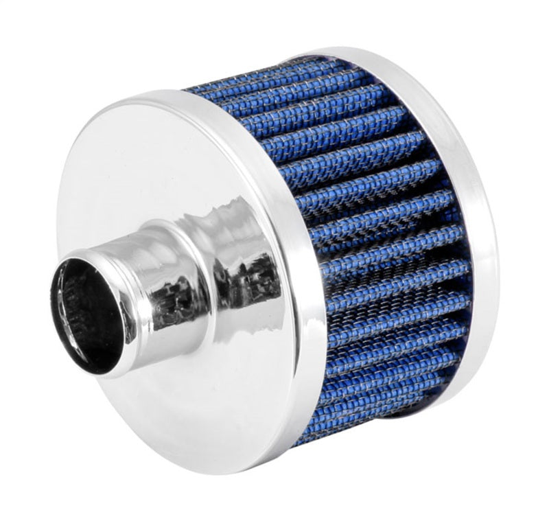 Spectre ExtraFlow Push-In Breather Filter - Blue Spectre Engine Breather Filters  AXOPROS