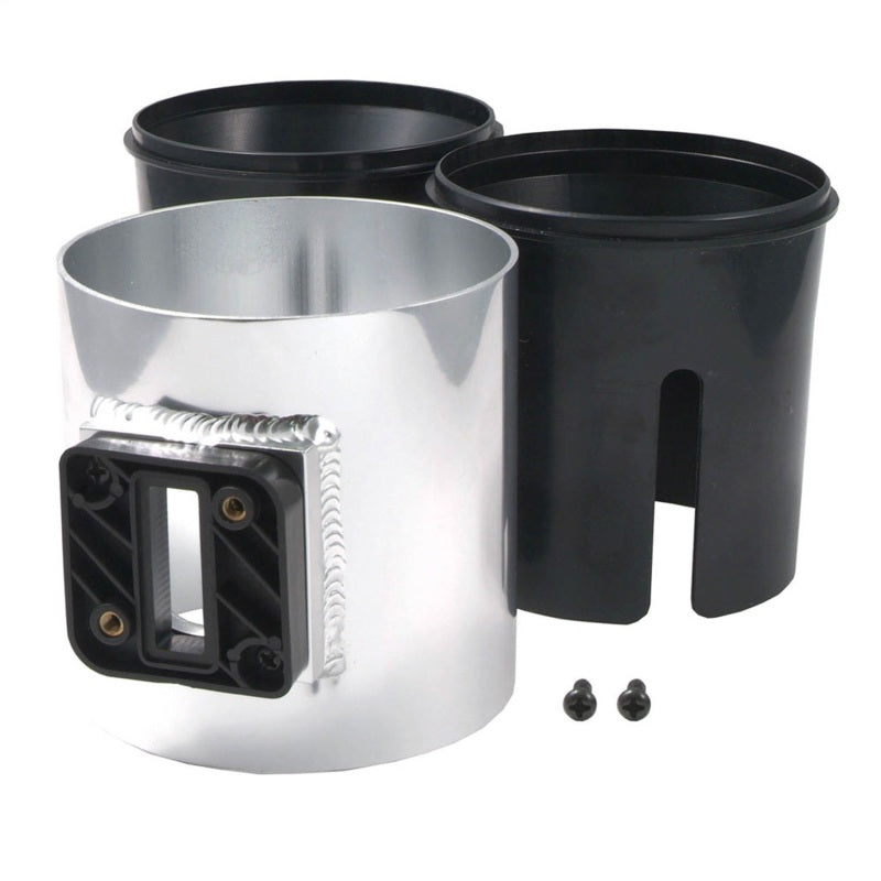 Spectre Mass Air Flow Sensor Adapter Kit (4in.) - Aluminum Spectre Mass Air Flow Sensors  AXOPROS