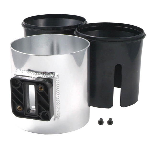 Spectre Mass Air Flow Sensor Adapter Kit (4in.) - Aluminum Spectre Mass Air Flow Sensors  AXOPROS
