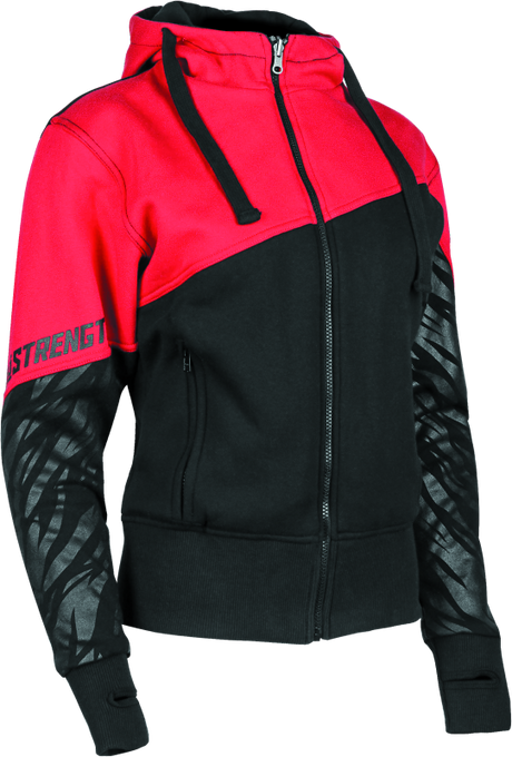 Speed and Strength Cat Outa Hell Hoody Red/Black Womens - Small Speed and Strength Sweatshirts  AXOPROS