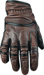 Speed and Strength Rust and Redemption Leather Gloves Brown - Large Speed and Strength Gloves  AXOPROS