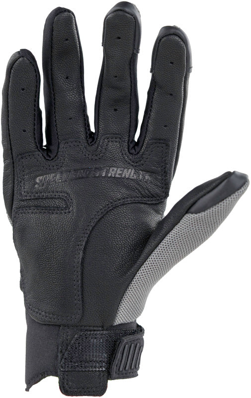 Speed and Strength Starstruck Mesh Gloves Grey Womens - Medium Speed and Strength Gloves  AXOPROS