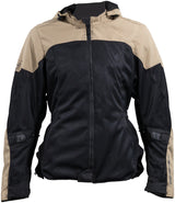 Speed and Strength Starstruck Mesh Jacket Trench Tan/Black Womens - Small Speed and Strength Jackets - Textile  AXOPROS