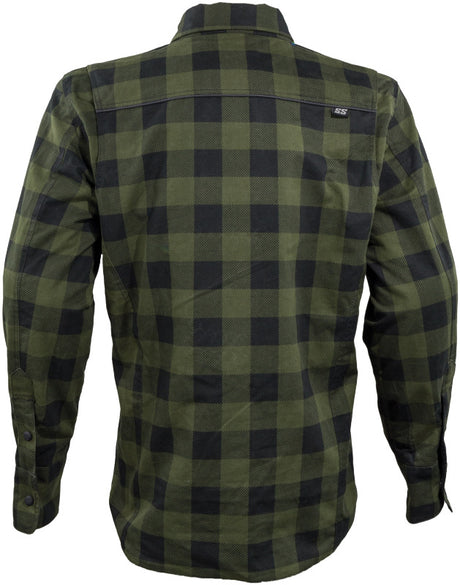 Speed and Strength True Grit Armored Motoshirt Olive/Black - Large Speed and Strength Shirts  AXOPROS