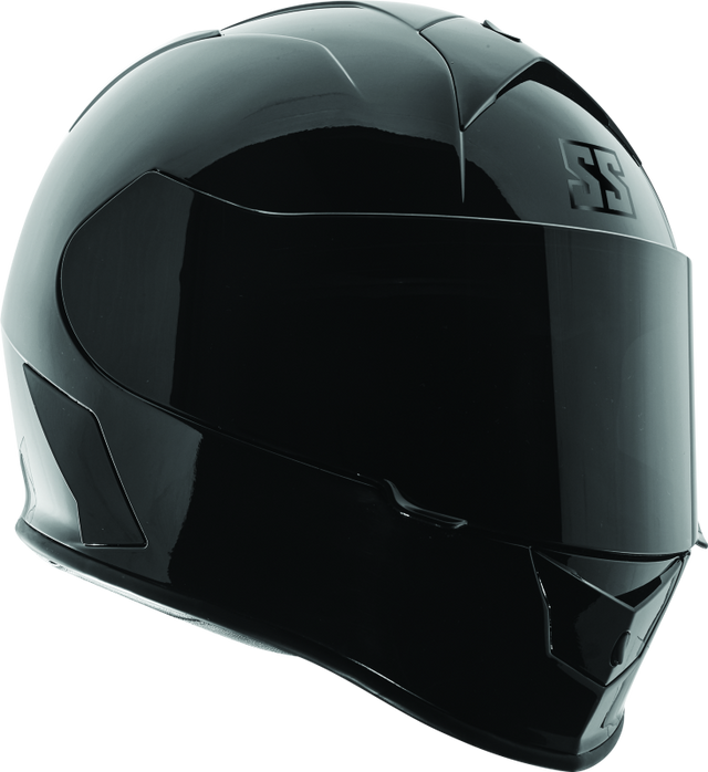 Speed Helmet and Strength SS900 Solid Speed Helmet Gloss Black - Large Speed and Strength Helmets and Accessories  AXOPROS