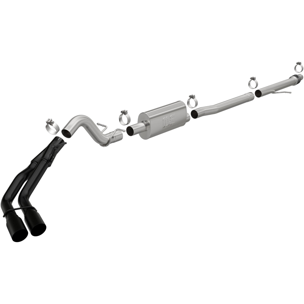 SPEQ Series Black Cat-Back System MagnaFlow Exhaust Products Exhaust System Kit  AXOPROS