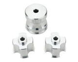 SPL Parts Toyota Supra GR A90 Solid Differential Mount Bushings SPL Parts Differential Bushings  AXOPROS