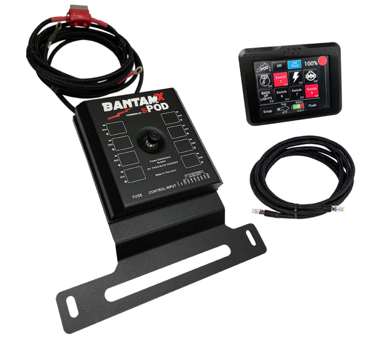 Spod BantamX Touchscreen for JL/JT SPOD Switch Panels  AXOPROS