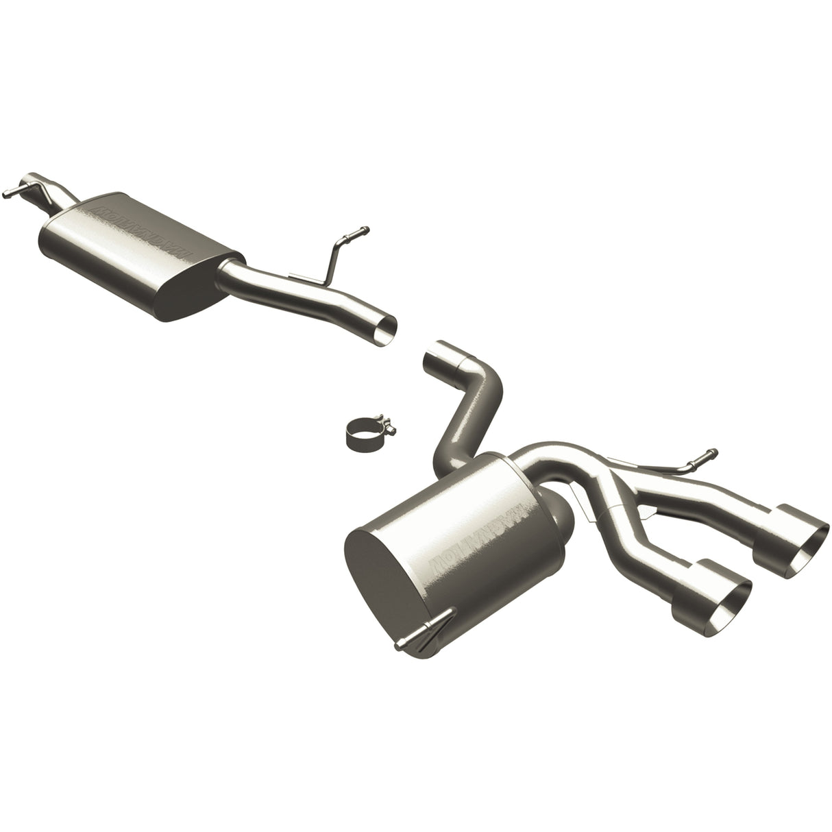 Sport Series Stainless Cat-Back System MagnaFlow Exhaust Products Exhaust System Kit  AXOPROS