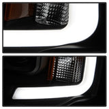 Spyder 02-05 Dodge Ram 1500 Light Bar Projector Headlights - Black (PRO-YD-DR02V2-LB-BK) SPYDER Headlights  AXOPROS